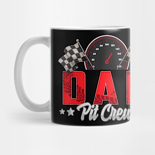 Race Car Birthday Party Racing Family Dad Pit Crew Mug